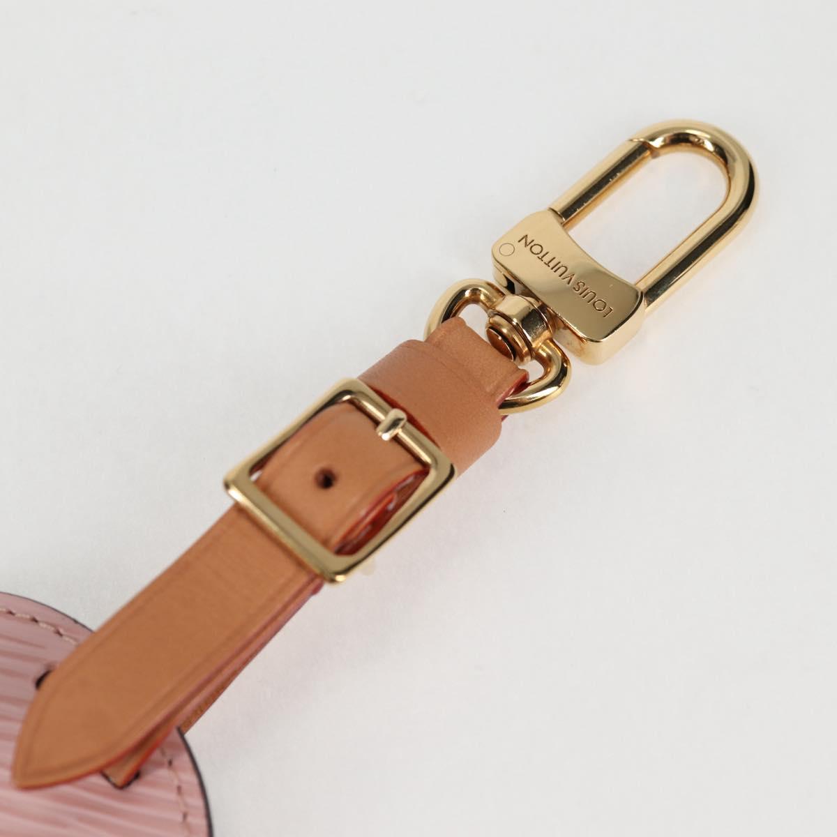 LOUIS VUITTON Epi Bijoux Sac Tag Vivienne Name Tag Pink M69572 LV Auth 136307A