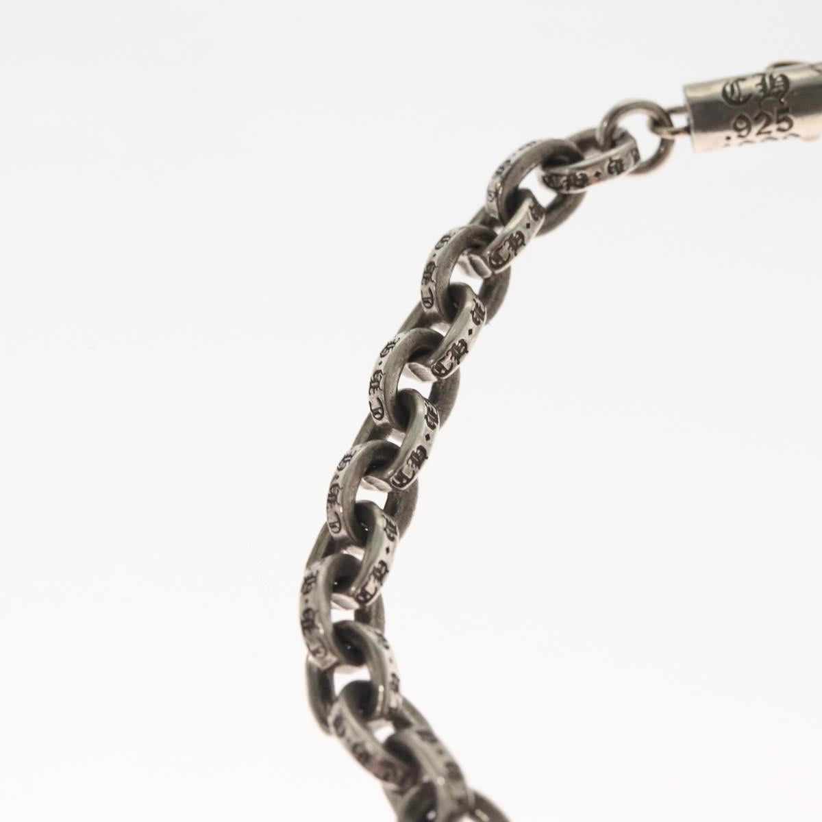 Chrome Hearts Paper Chain Bracelet Ag925 Silver Auth 136312M