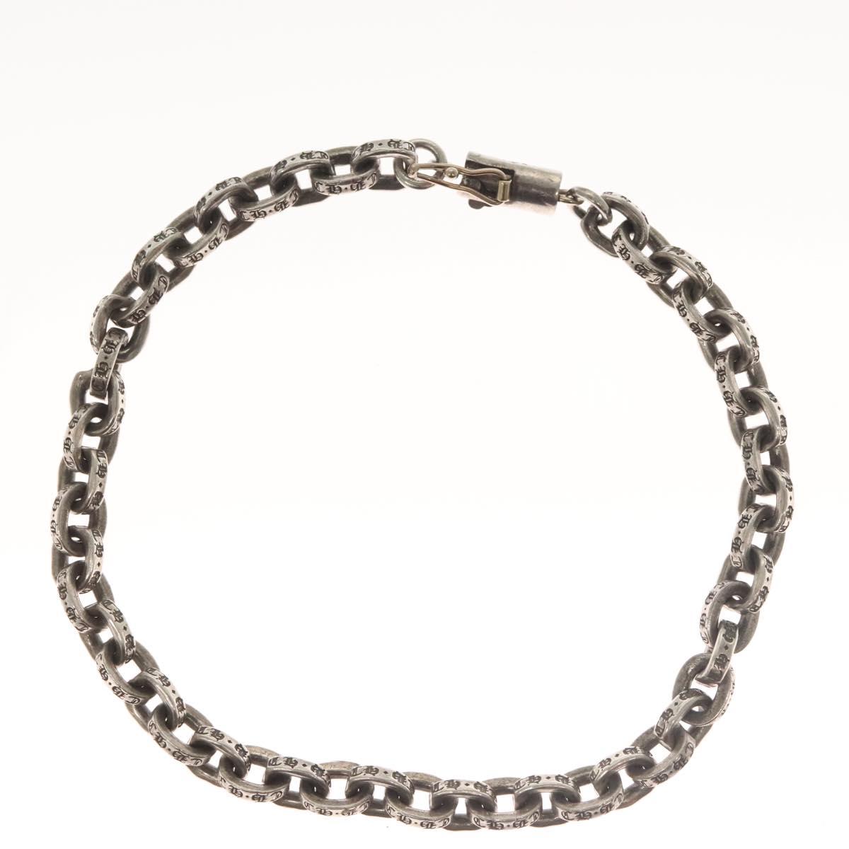 Chrome Hearts Paper Chain Bracelet Ag925 Silver Auth 136312M