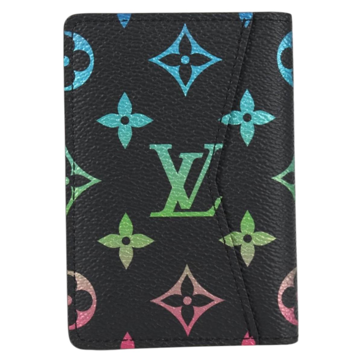 LOUIS VUITTON Iridescent Gradient Organizer De Poch Case M14134 LV Auth 136327M