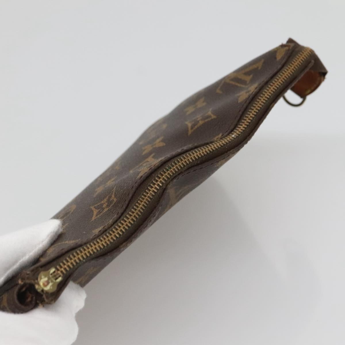 LOUIS VUITTON Monogram Pochette Accessoires Pouch M51980 LV Auth 136353