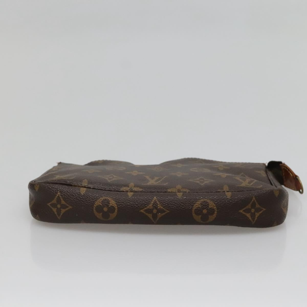LOUIS VUITTON Monogram Pochette Accessoires Pouch M51980 LV Auth 136353