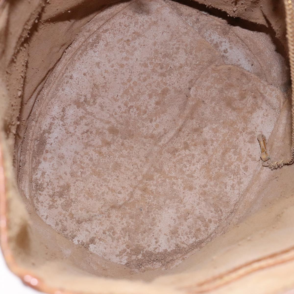 LOUIS VUITTON Monogram Bucket GM Shoulder Bag M42236 LV Auth 136355