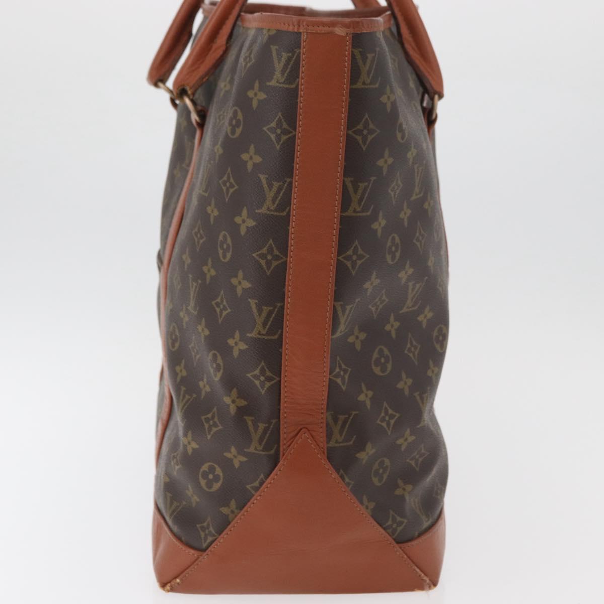 LOUIS VUITTON Monogram Sac Weekend GM Tote Bag M42420 LV Auth 136356