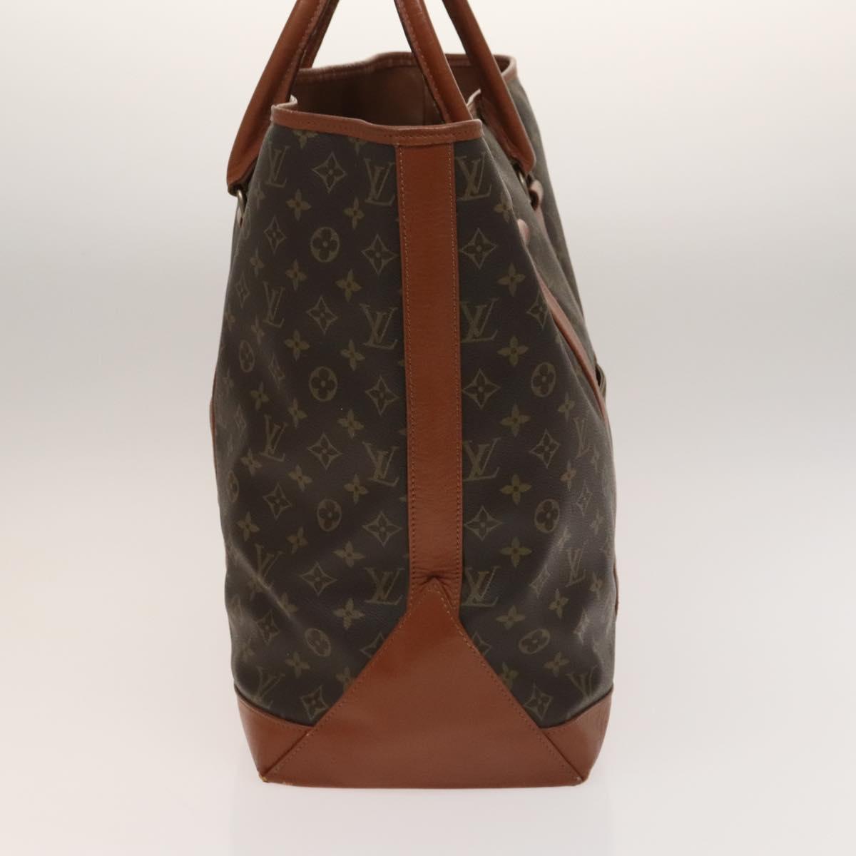 LOUIS VUITTON Monogram Sac Weekend GM Tote Bag M42420 LV Auth 136356