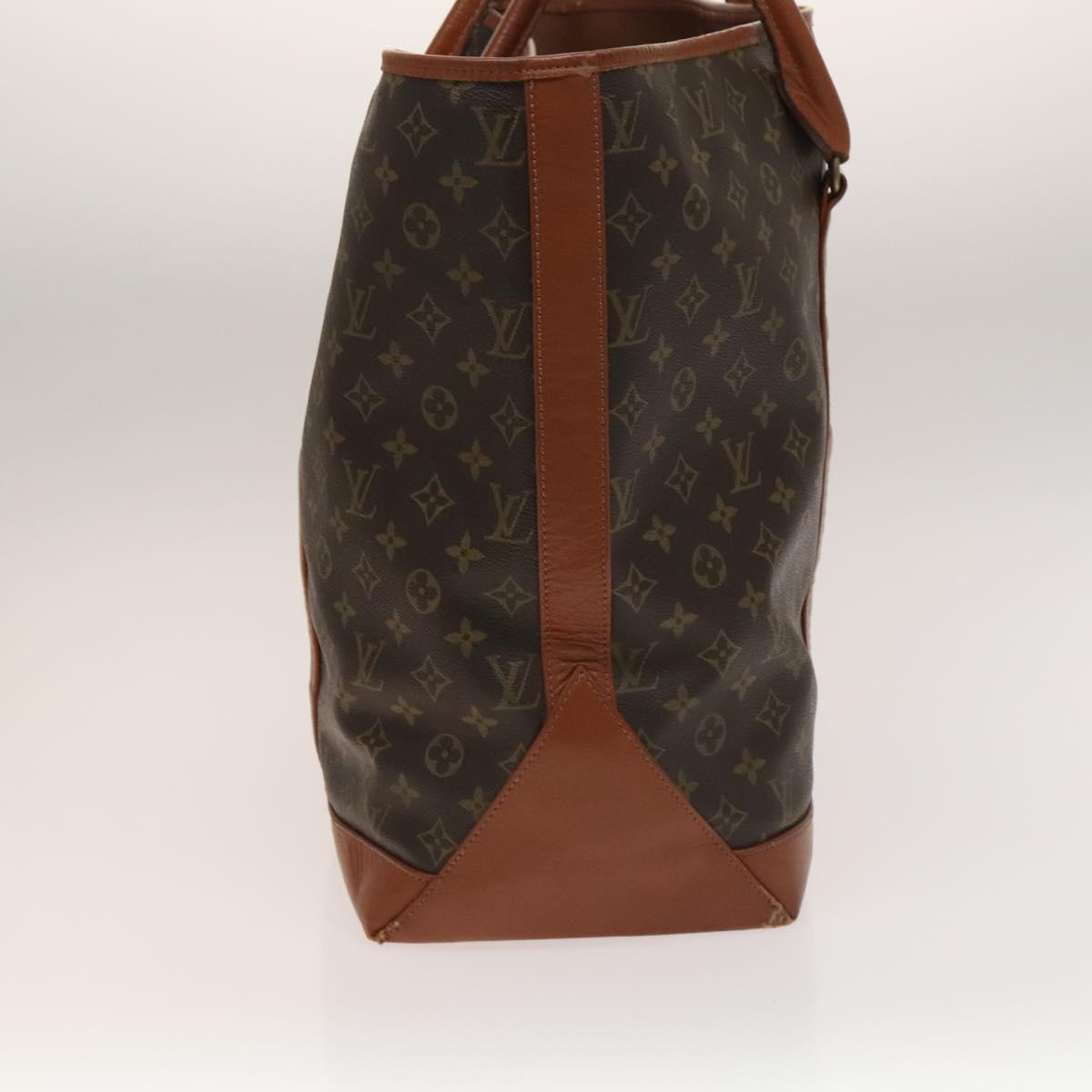 LOUIS VUITTON Monogram Sac Weekend GM Tote Bag M42420 LV Auth 136356