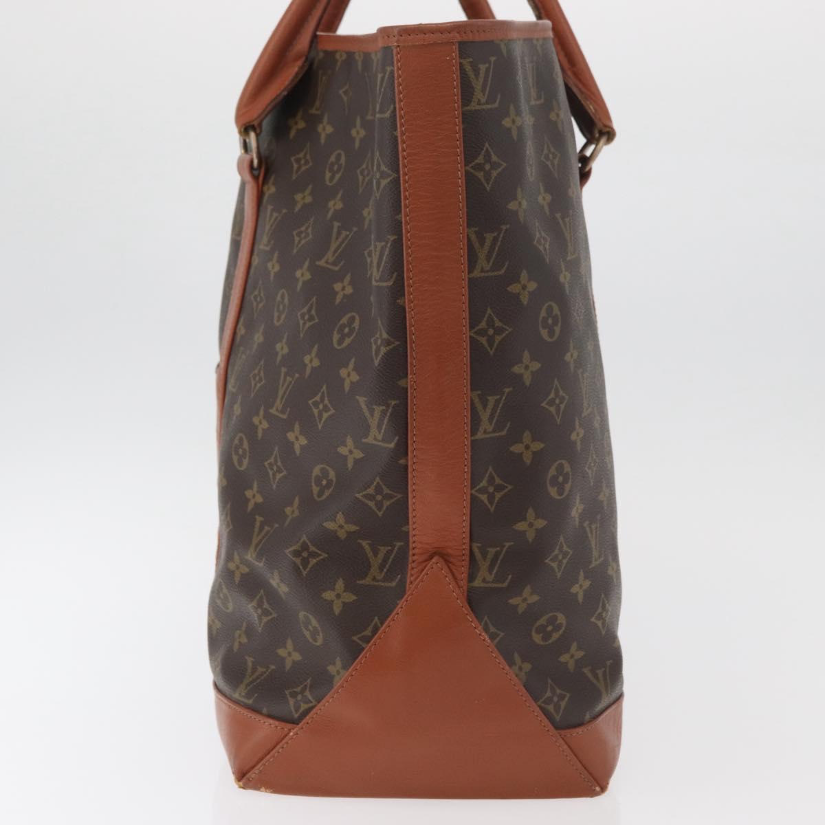 LOUIS VUITTON Monogram Sac Weekend GM Tote Bag M42420 LV Auth 136356