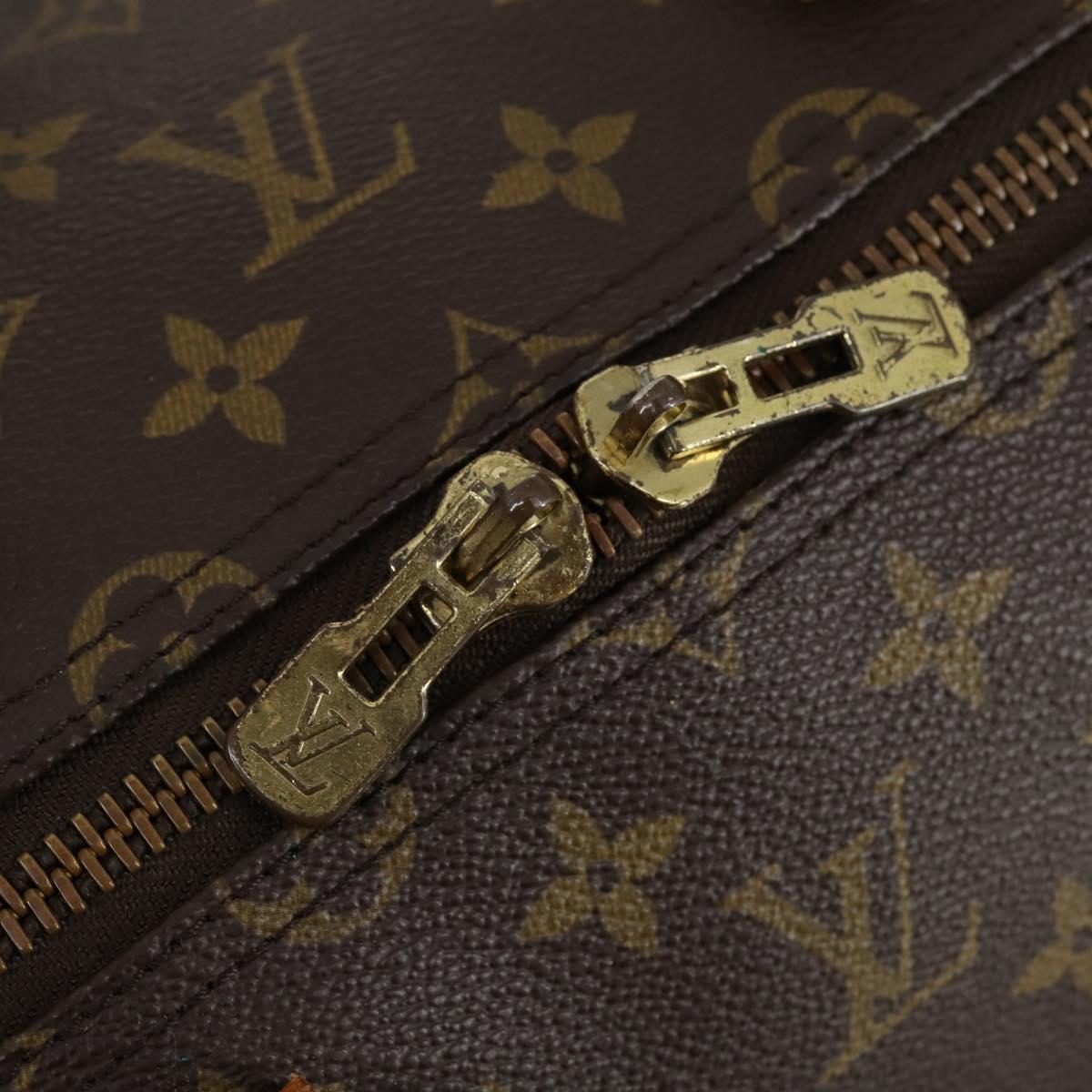 LOUIS VUITTON Monogram Keepall 55 Boston Bag M41424 LV Auth 136358