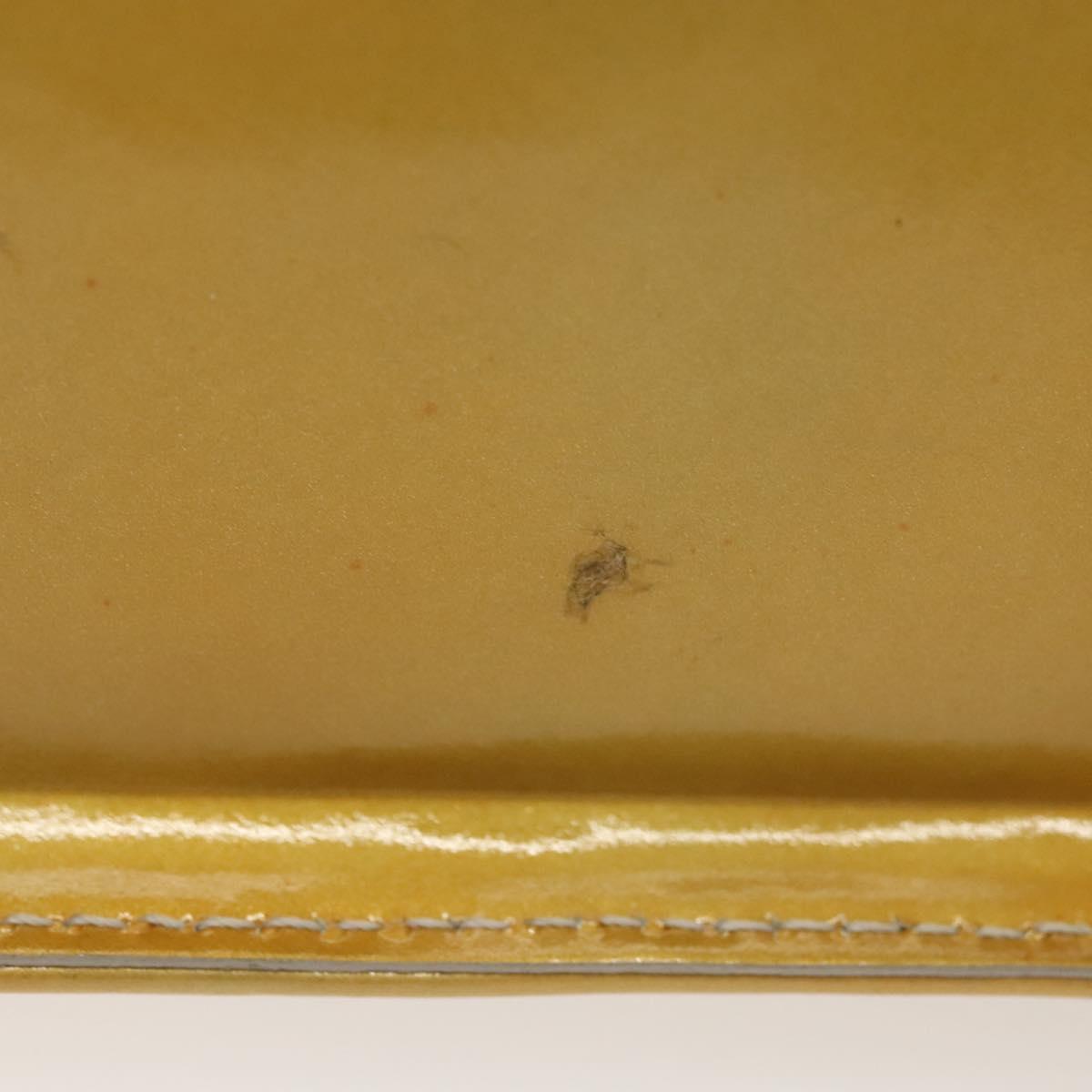 LOUIS VUITTON Monogram Vernis Spring Street Hand Bag Gris M91029 LV Auth 136364