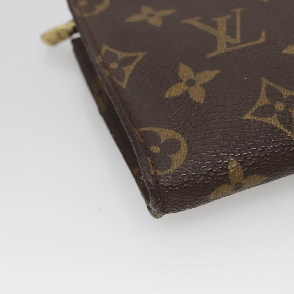 LOUIS VUITTON Monogram Bucket PM Accessory Pouch LV Auth 136375