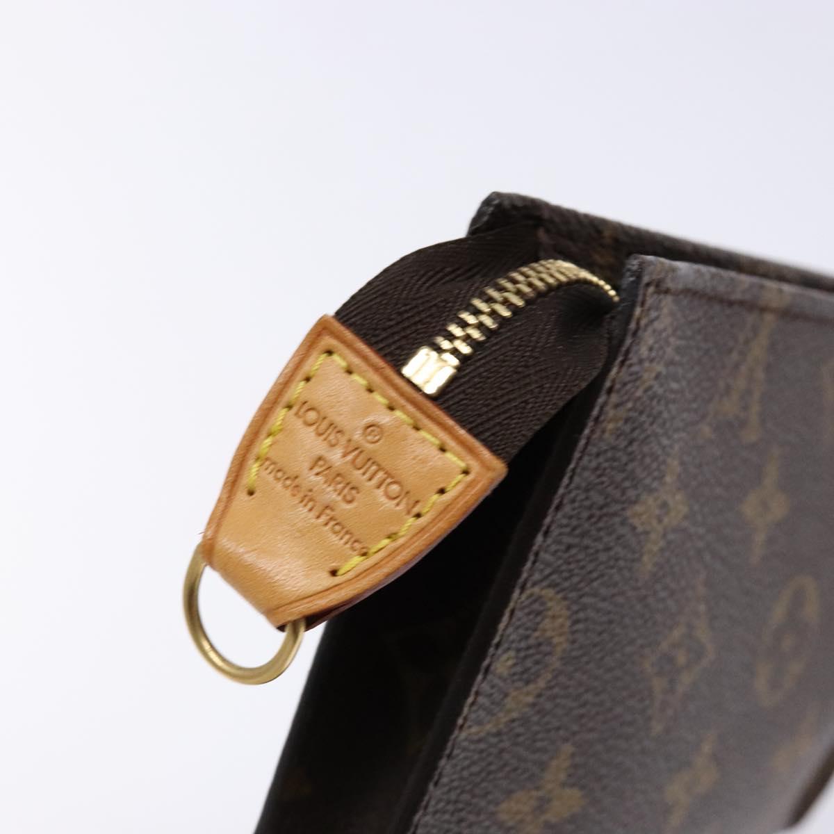 LOUIS VUITTON Monogram Bucket PM Accessory Pouch LV Auth 136377