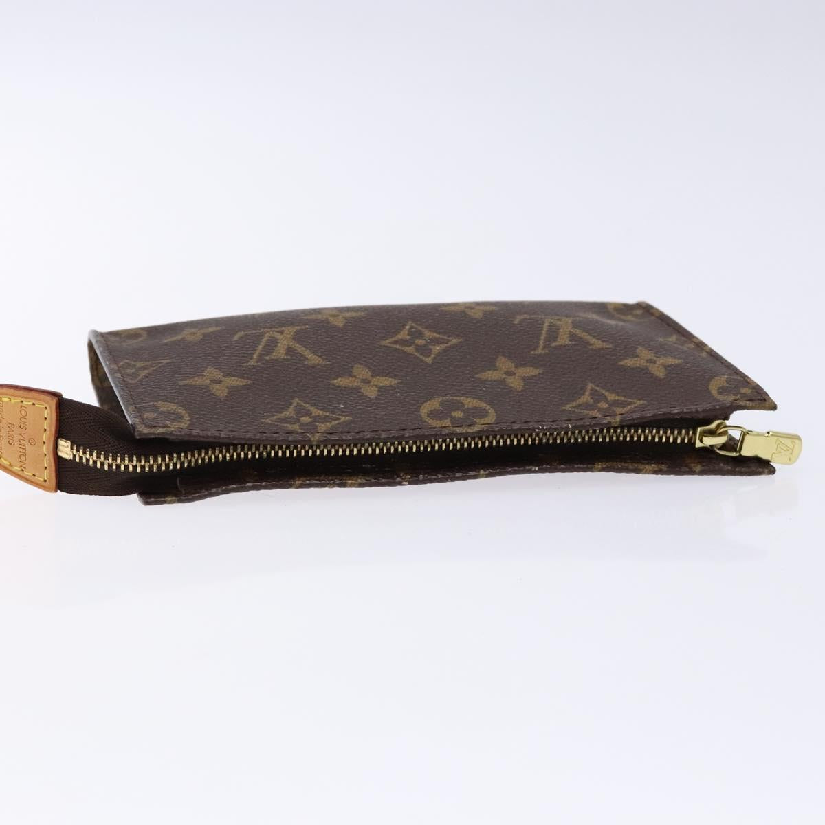 LOUIS VUITTON Monogram Bucket PM Accessory Pouch LV Auth 136377