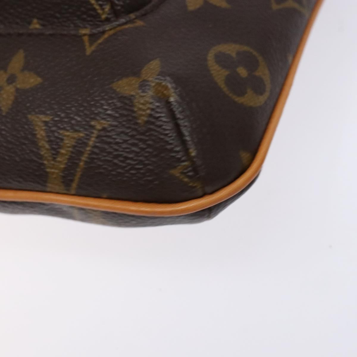 LOUIS VUITTON Monogram Partition Pouch M51901 LV Auth 136378