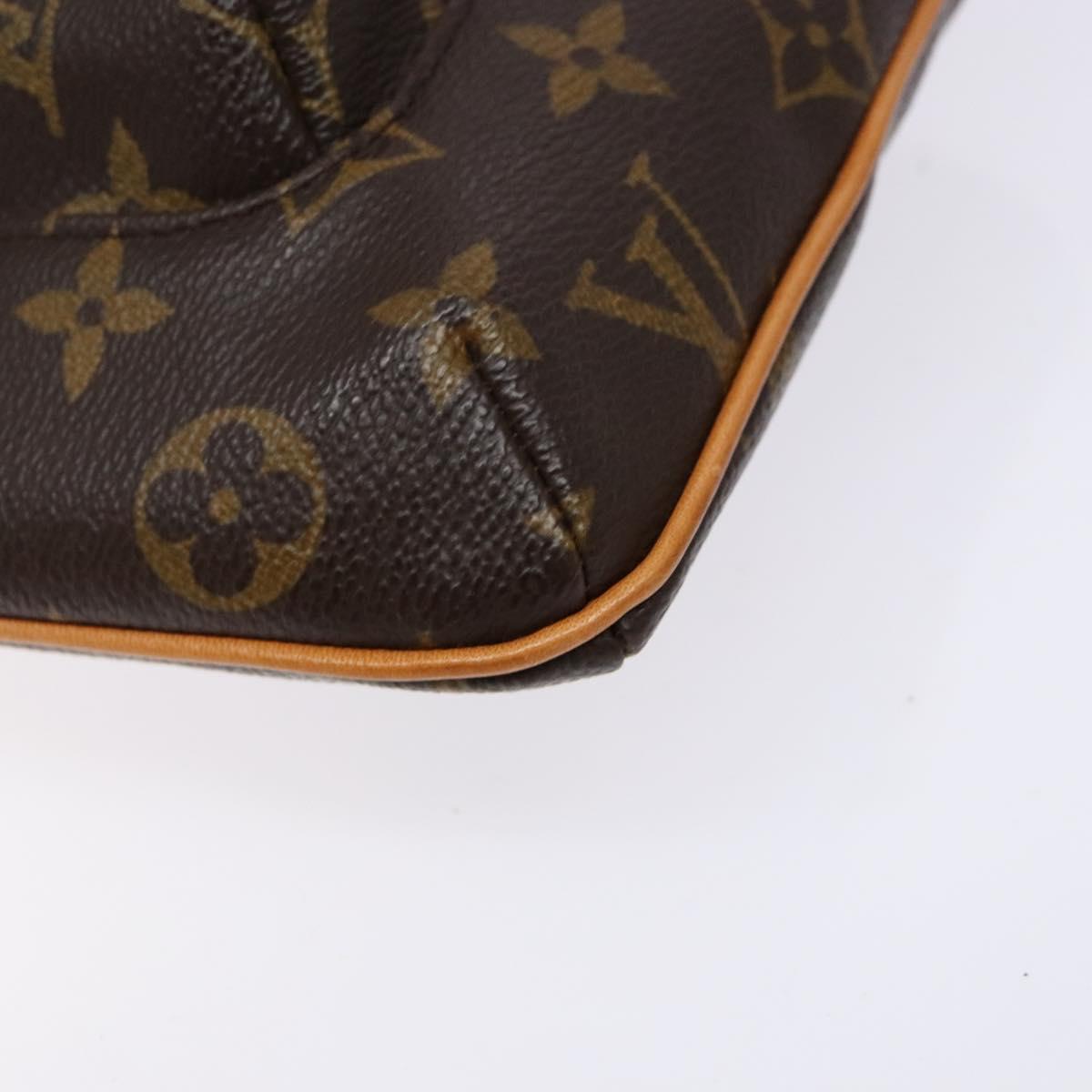 LOUIS VUITTON Monogram Partition Pouch M51901 LV Auth 136378