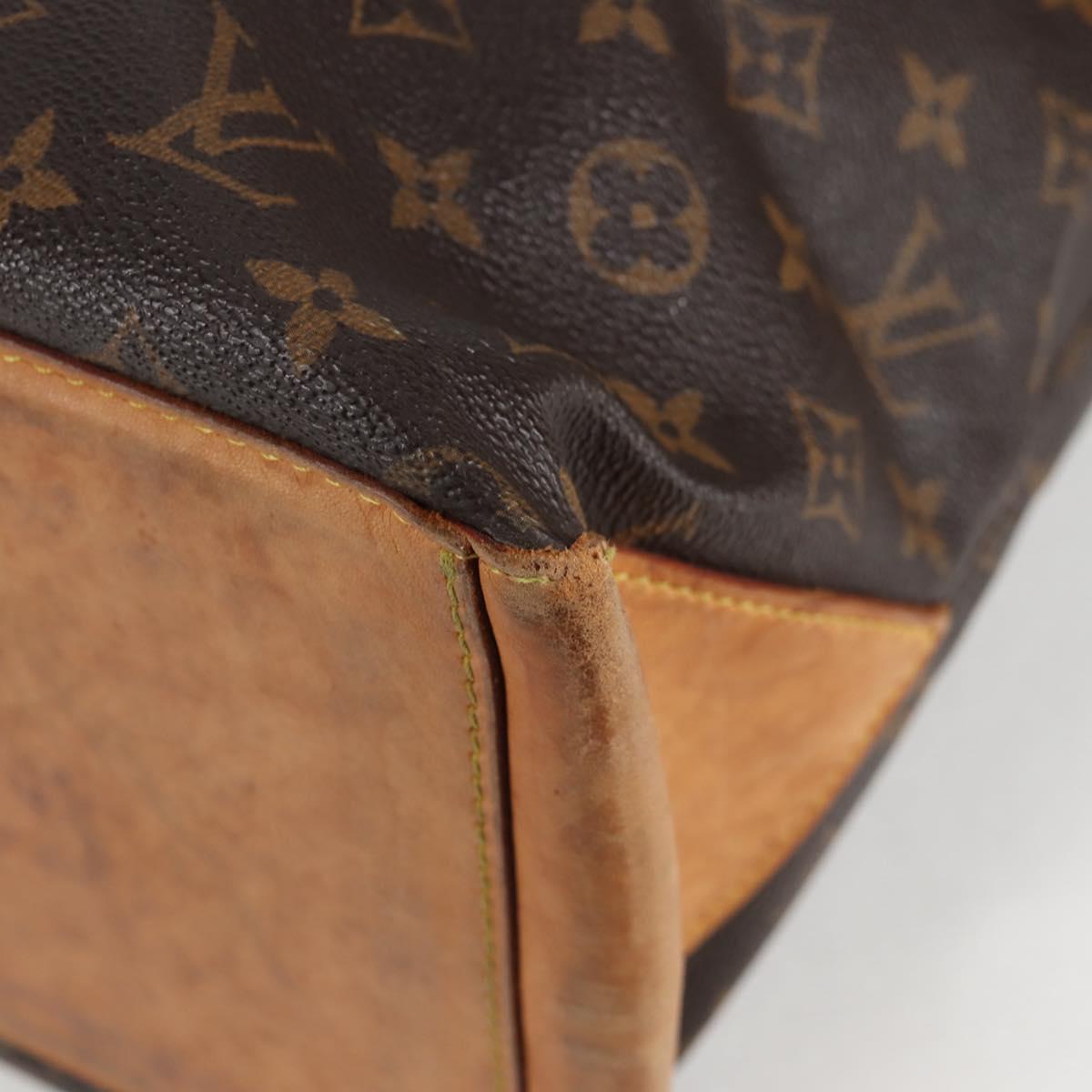 LOUIS VUITTON Monogram Cabas Mezzo Tote Bag M51151 LV Auth 136383