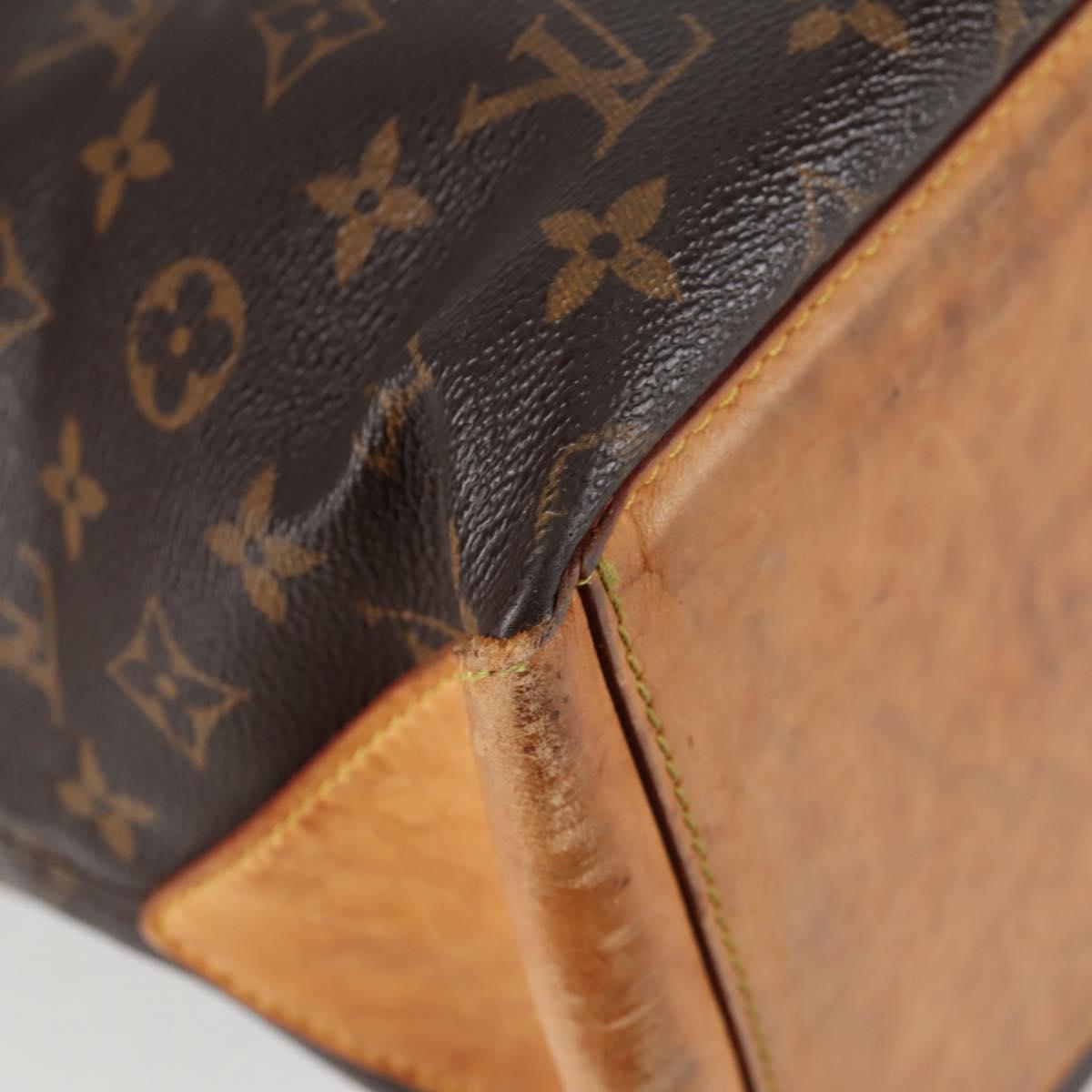 LOUIS VUITTON Monogram Cabas Mezzo Tote Bag M51151 LV Auth 136383