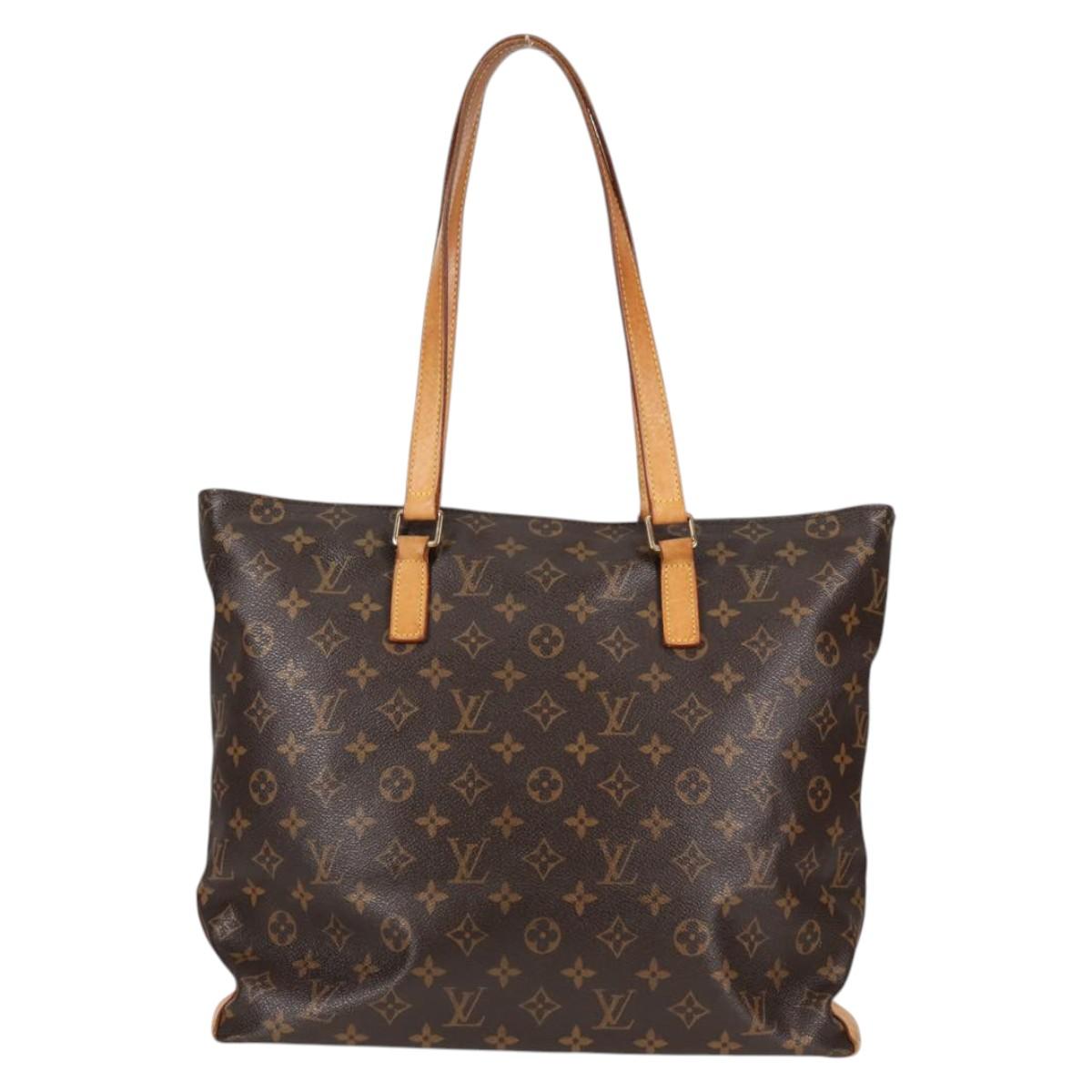 LOUIS VUITTON Monogram Cabas Mezzo Tote Bag M51151 LV Auth 136383