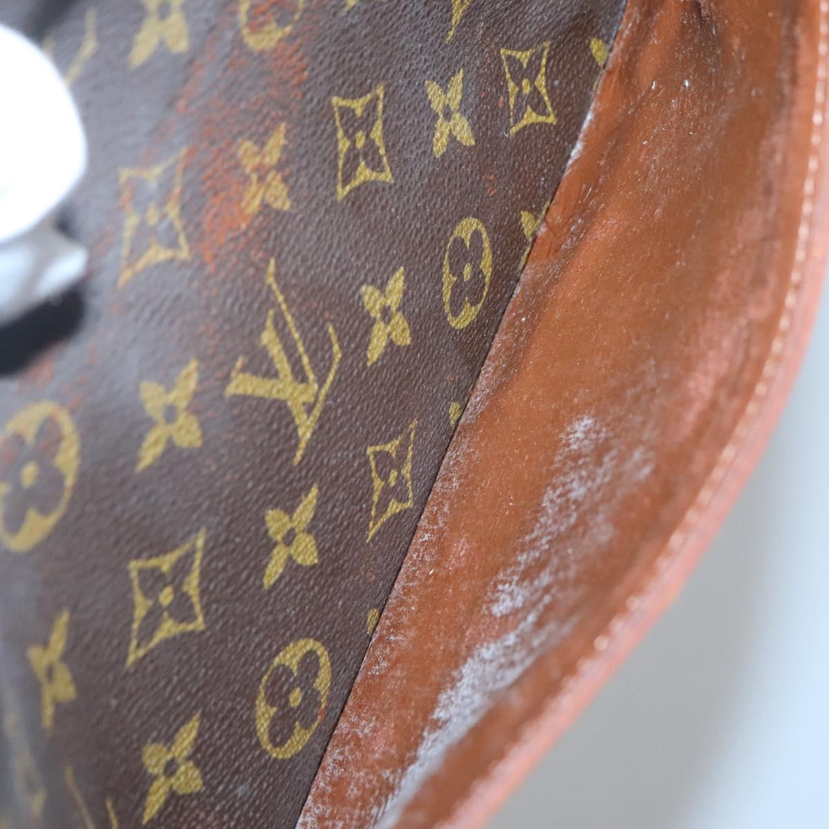 LOUIS VUITTON Monogram Compiegne 28 Clutch Bag M51845 LV Auth 136421