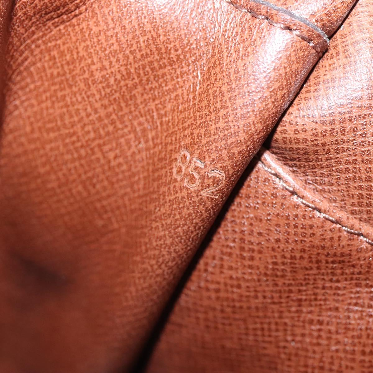 LOUIS VUITTON Monogram Compiegne 28 Clutch Bag M51845 LV Auth 136421