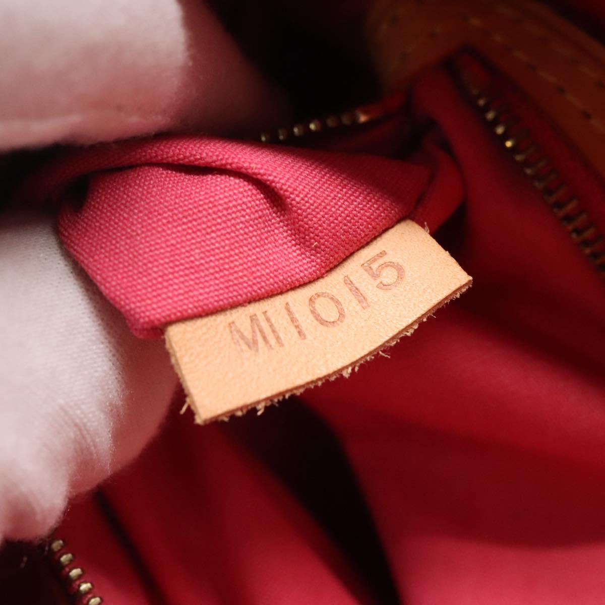 LOUIS VUITTON Monogram Vernis Reade PM Hand Bag Fran Boise M9132F LV Auth 136434