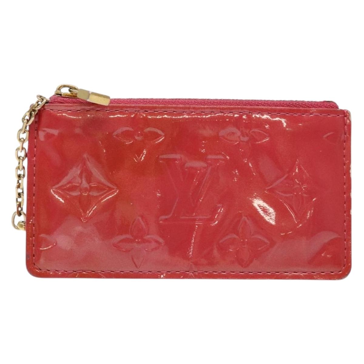 LOUIS VUITTON Monogram Vernis Pochette Cree Purse Fran Boise M9144F Auth 136450