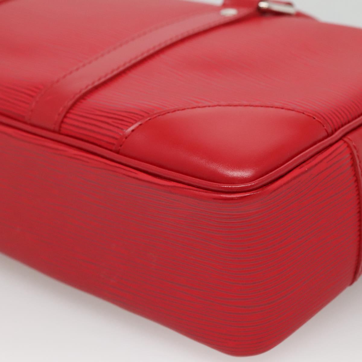 LOUIS VUITTON Epi Vivienne Long Hand Bag Red M5911E LV Auth 136462