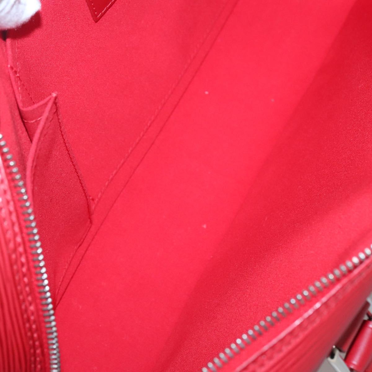 LOUIS VUITTON Epi Vivienne Long Hand Bag Red M5911E LV Auth 136462