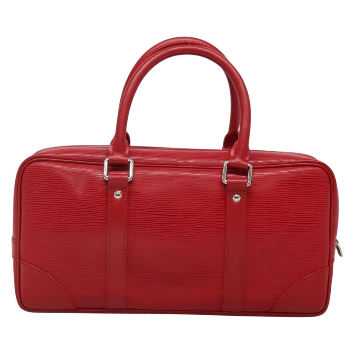 LOUIS VUITTON Epi Vivienne Long Hand Bag Red M5911E LV Auth 136462