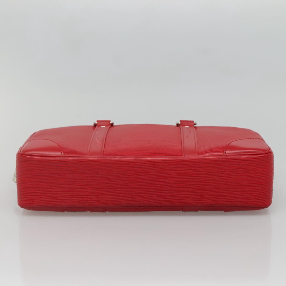 LOUIS VUITTON Epi Vivienne Long Hand Bag Red M5911E LV Auth 136462