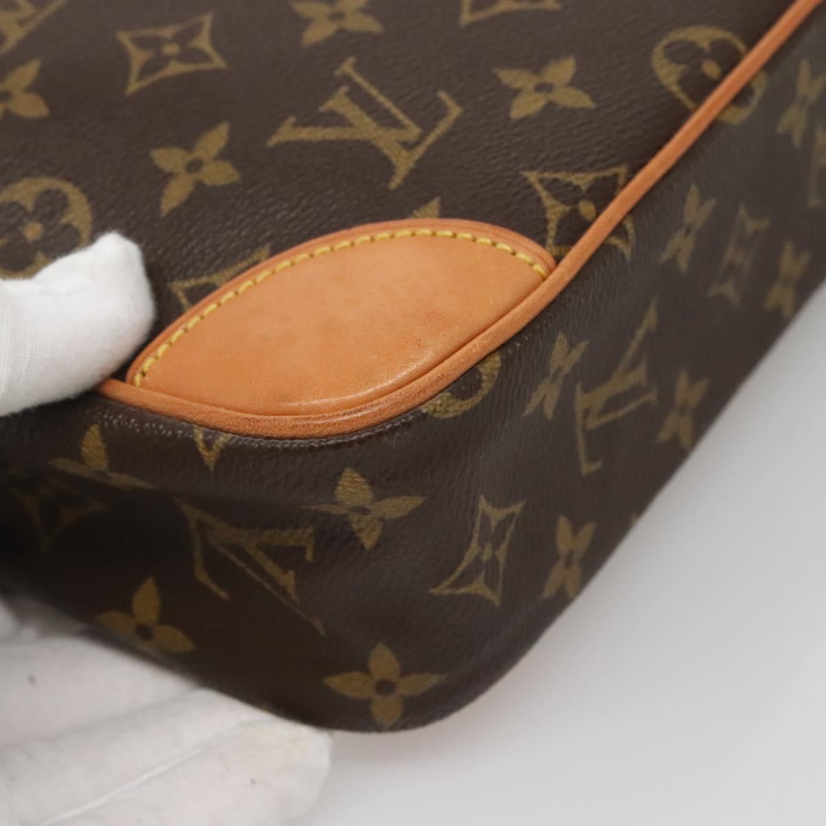 LOUIS VUITTON Monogram Compiegne 28 Clutch Bag M51845 LV Auth 136485A