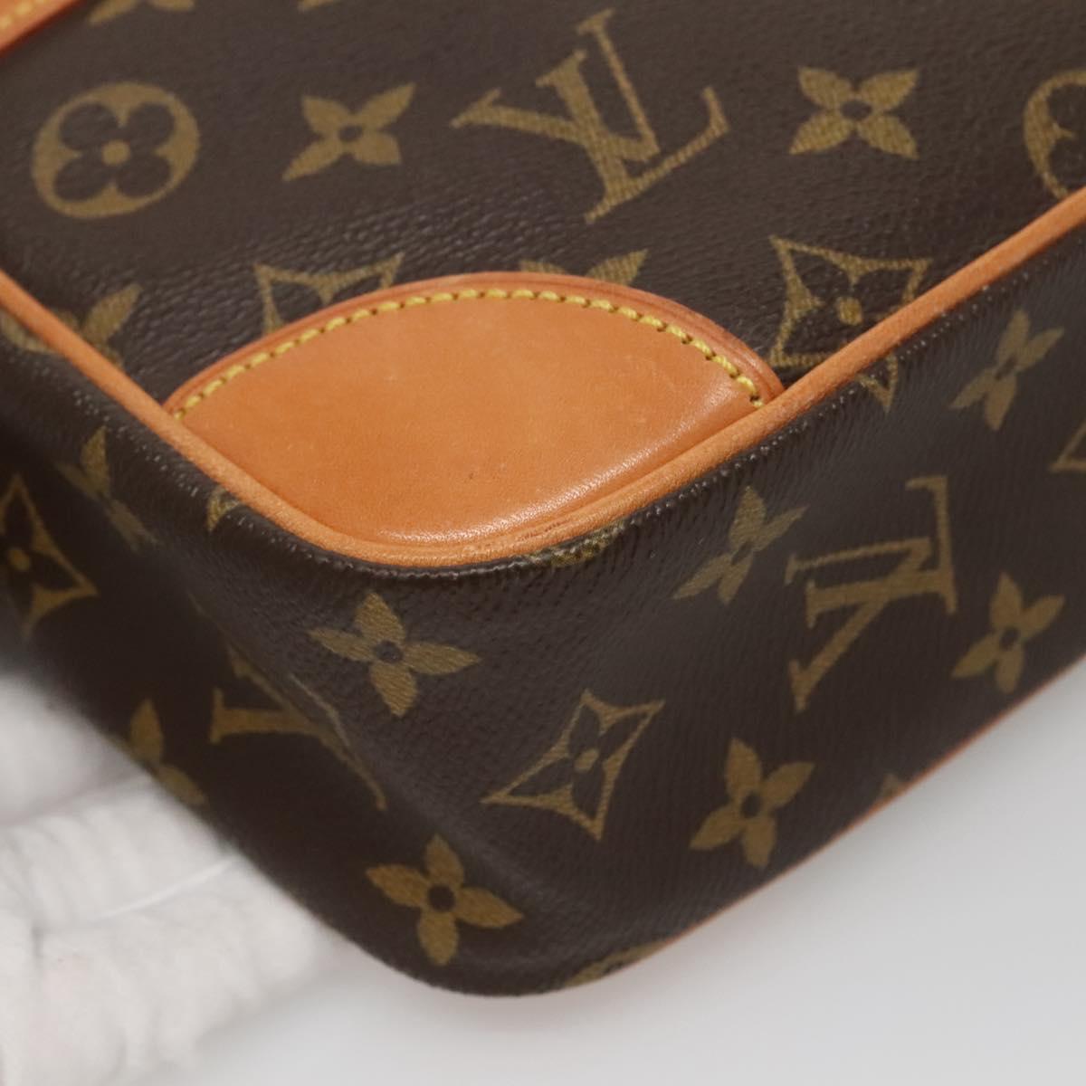 LOUIS VUITTON Monogram Compiegne 28 Clutch Bag M51845 LV Auth 136485