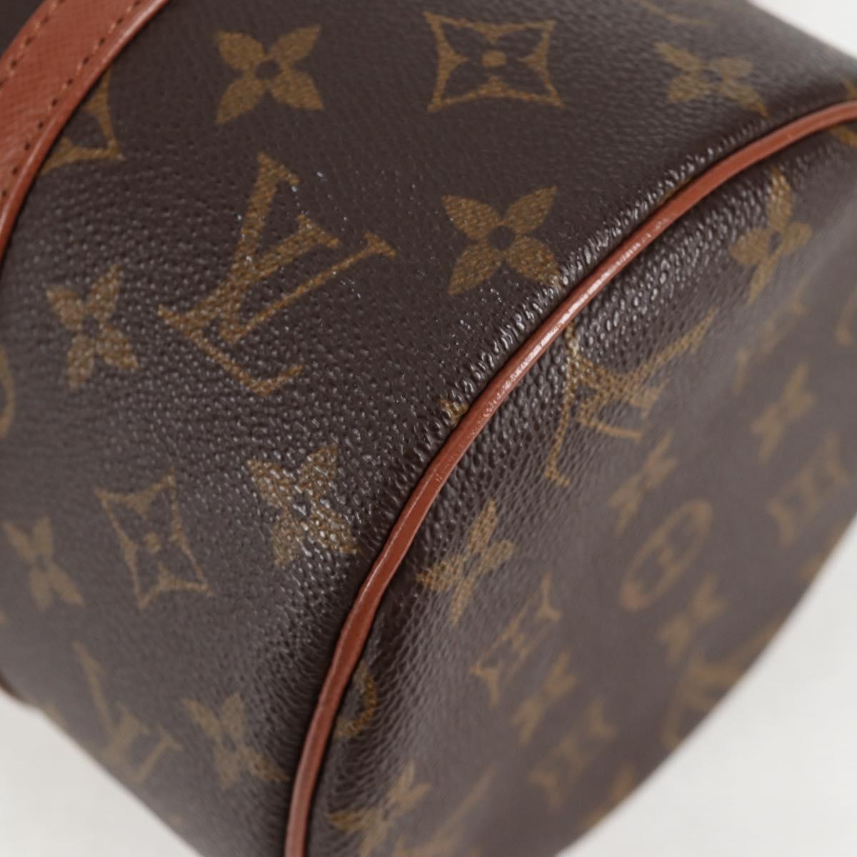 LOUIS VUITTON Monogram Papillon 30 Hand Bag M51385 LV Auth 136488V