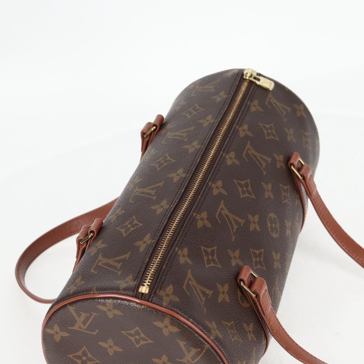 LOUIS VUITTON Monogram Papillon 30 Hand Bag M51385 LV Auth 136488V