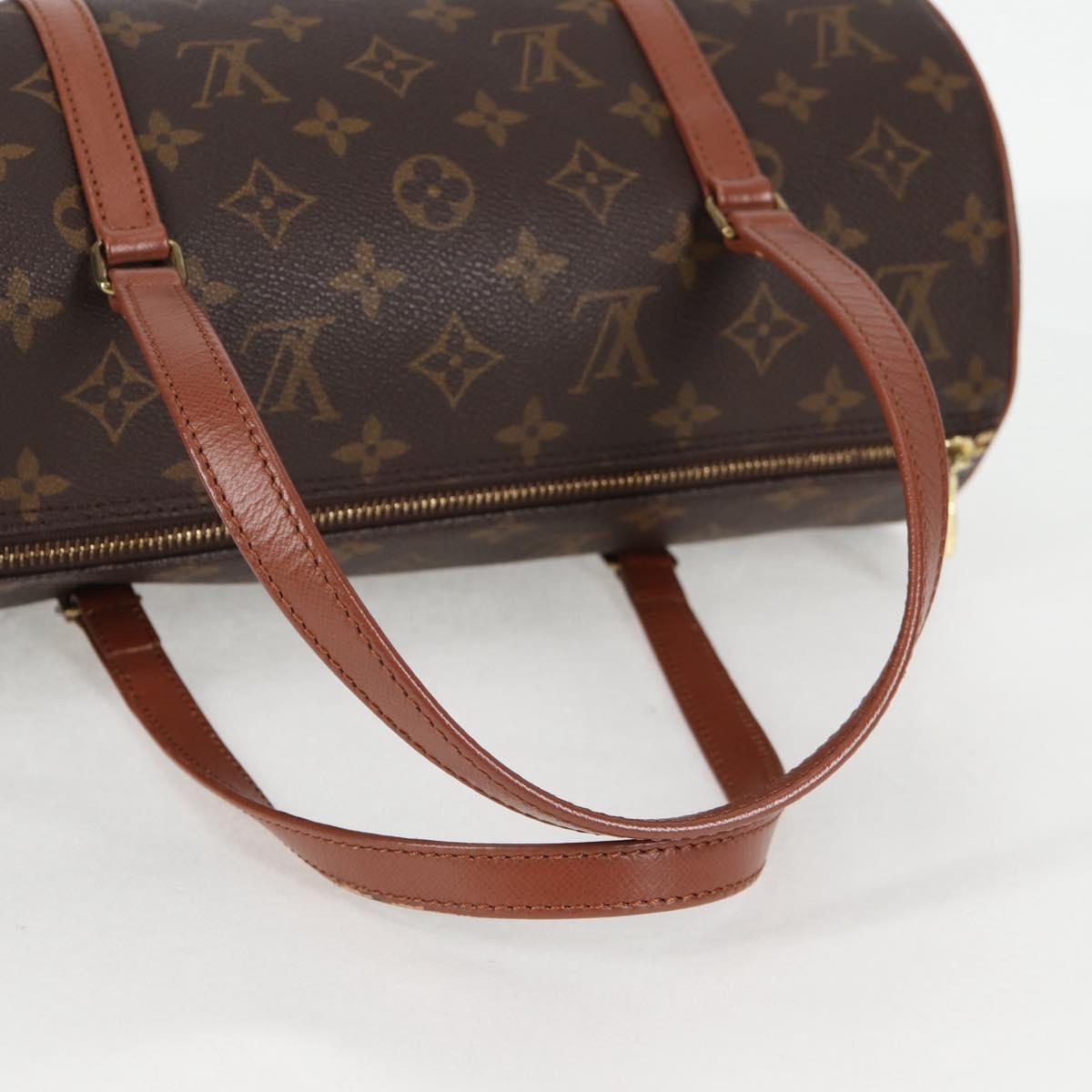 LOUIS VUITTON Monogram Papillon 30 Hand Bag M51385 LV Auth 136488V