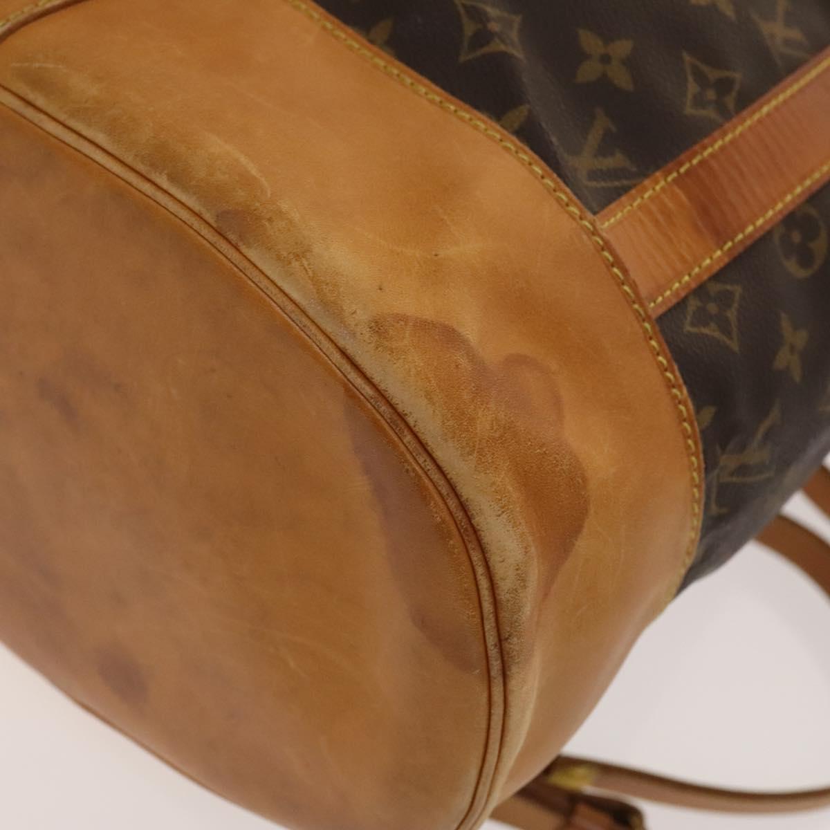 LOUIS VUITTON Monogram Randonnee GM Shoulder Bag M42244 LV Auth 136502