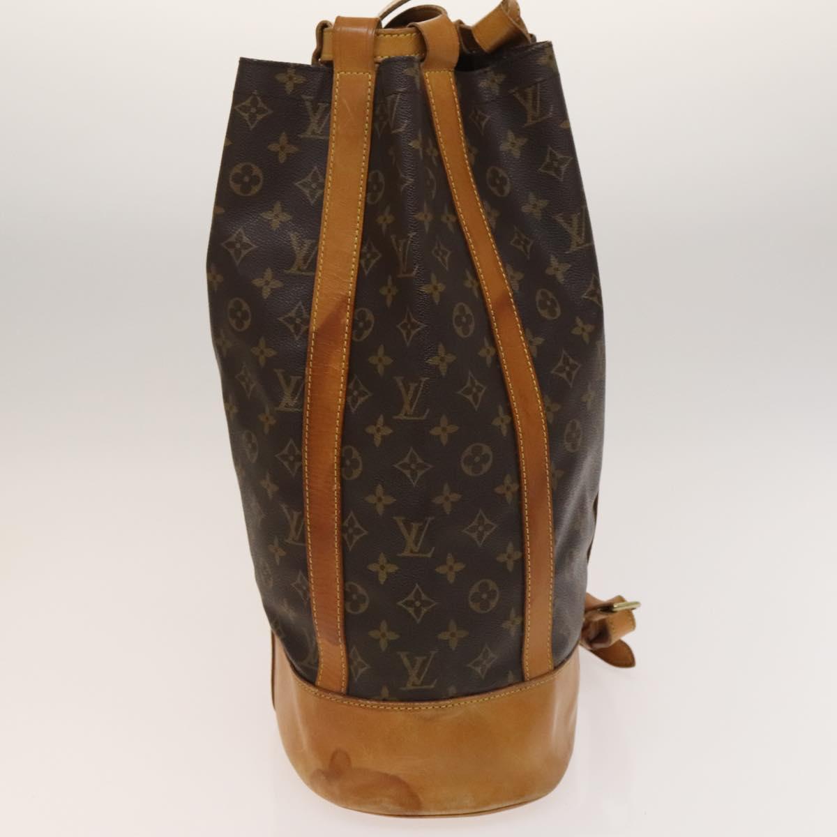 LOUIS VUITTON Monogram Randonnee GM Shoulder Bag M42244 LV Auth 136502