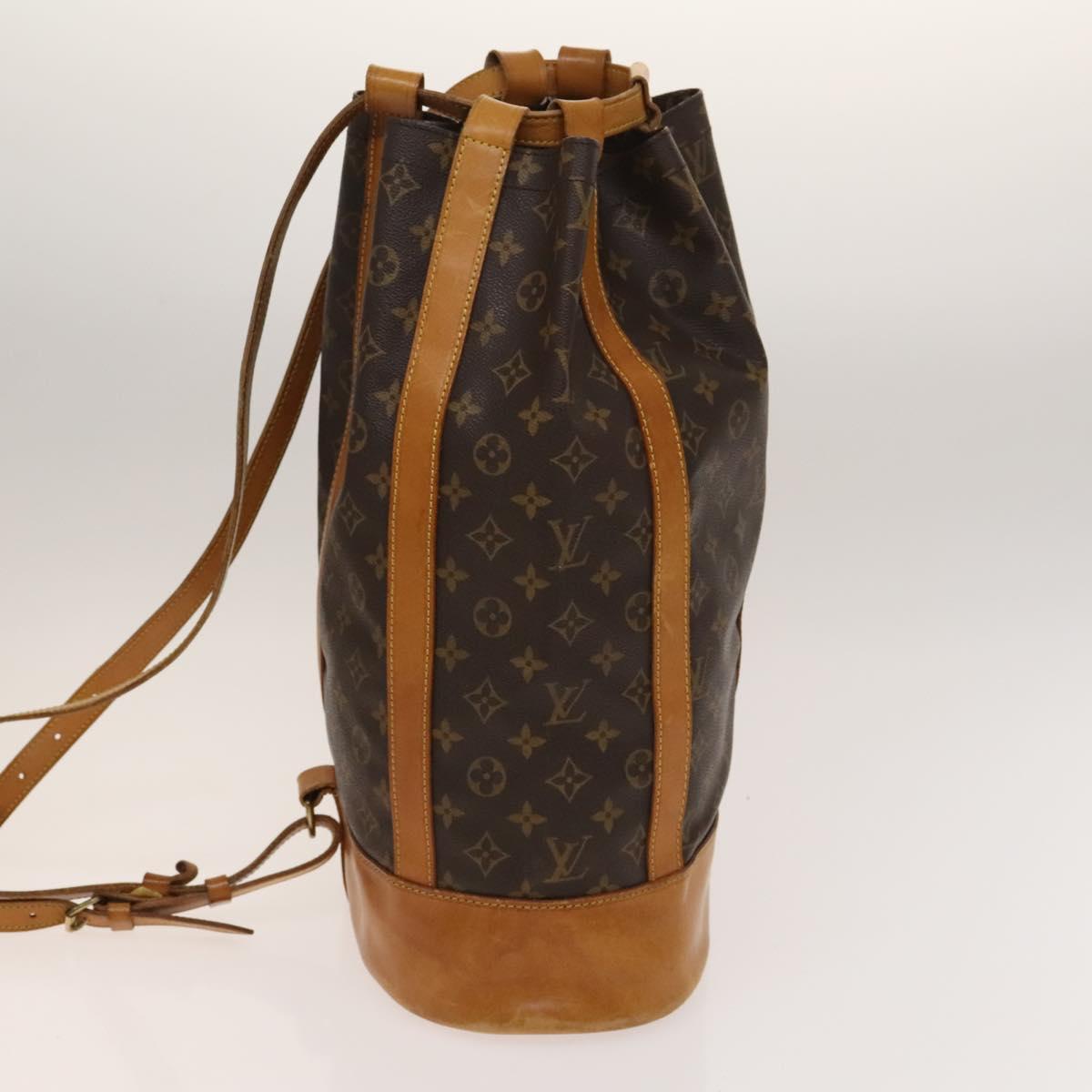 LOUIS VUITTON Monogram Randonnee GM Shoulder Bag M42244 LV Auth 136502
