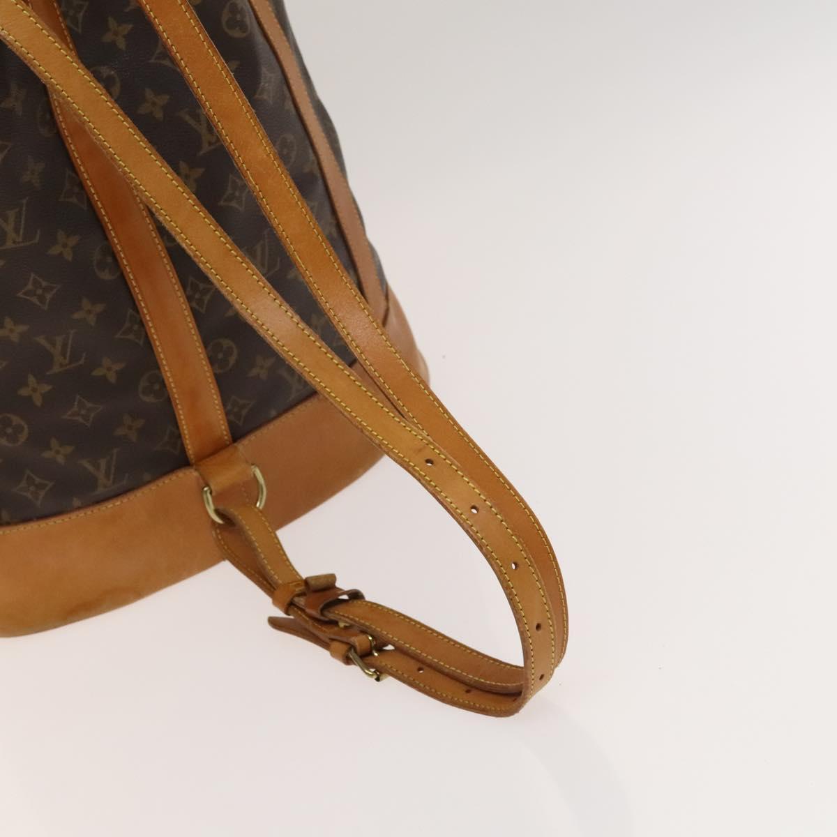 LOUIS VUITTON Monogram Randonnee GM Shoulder Bag M42244 LV Auth 136502