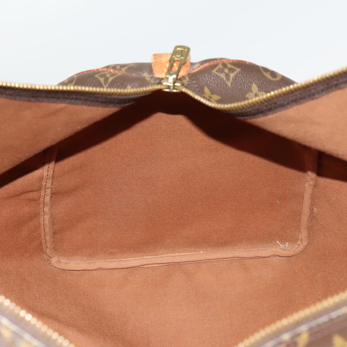 LOUIS VUITTON Monogram Keepall 55 Boston Bag M41424 LV Auth 136505
