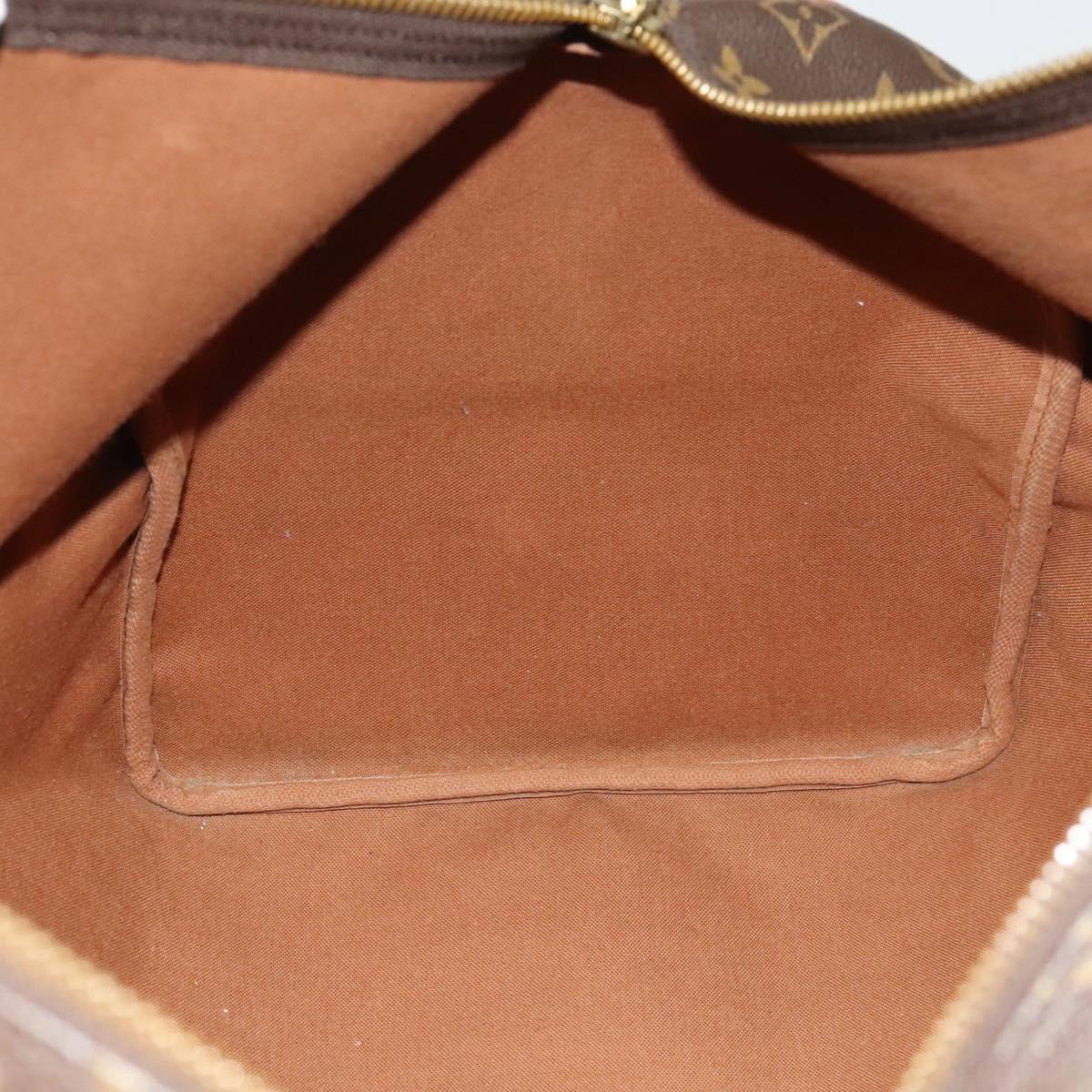 LOUIS VUITTON Monogram Keepall 55 Boston Bag M41424 LV Auth 136505
