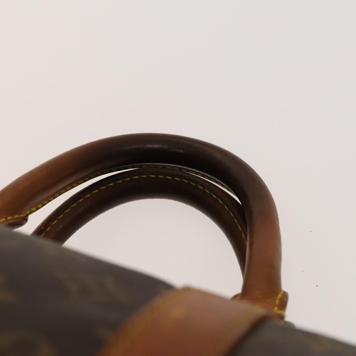 LOUIS VUITTON Monogram Keepall 55 Boston Bag M41424 LV Auth 136505
