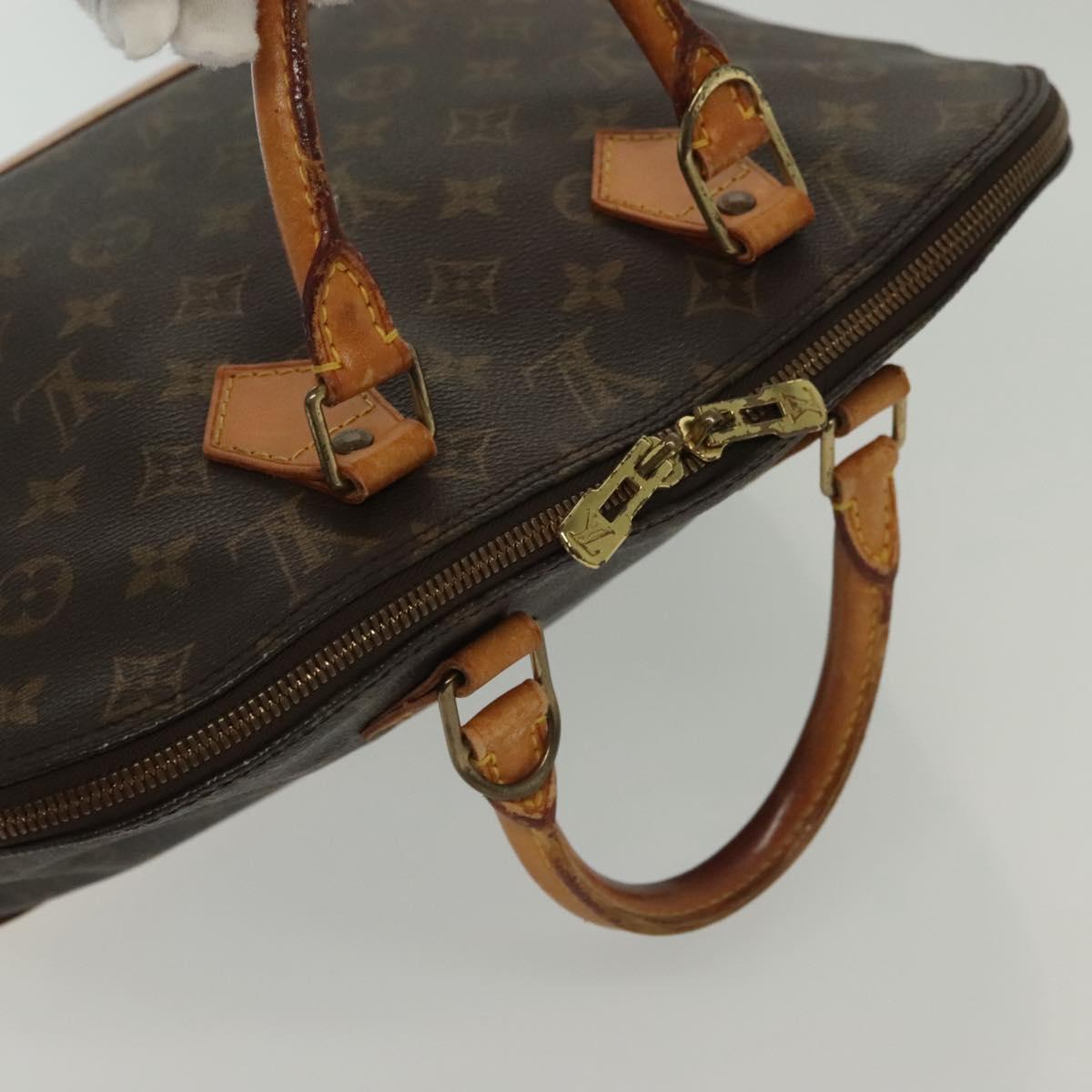 LOUIS VUITTON Monogram Alma Hand Bag M51130 LV Auth 136508