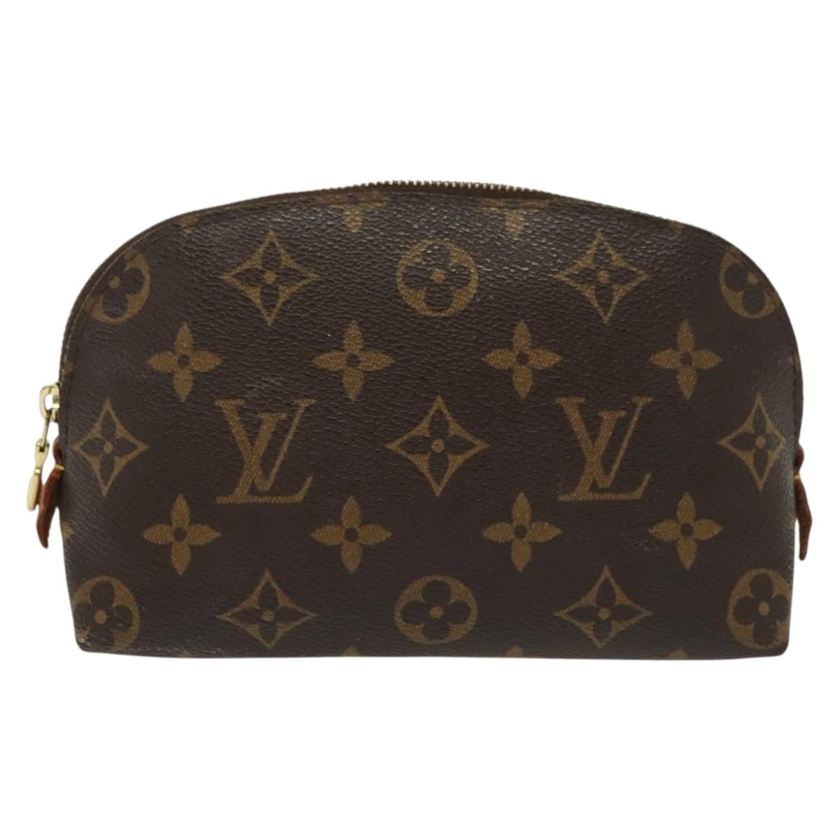 LOUIS VUITTON Monogram Pochette Cosmetic PM Pouch M43998 LV Auth 136512