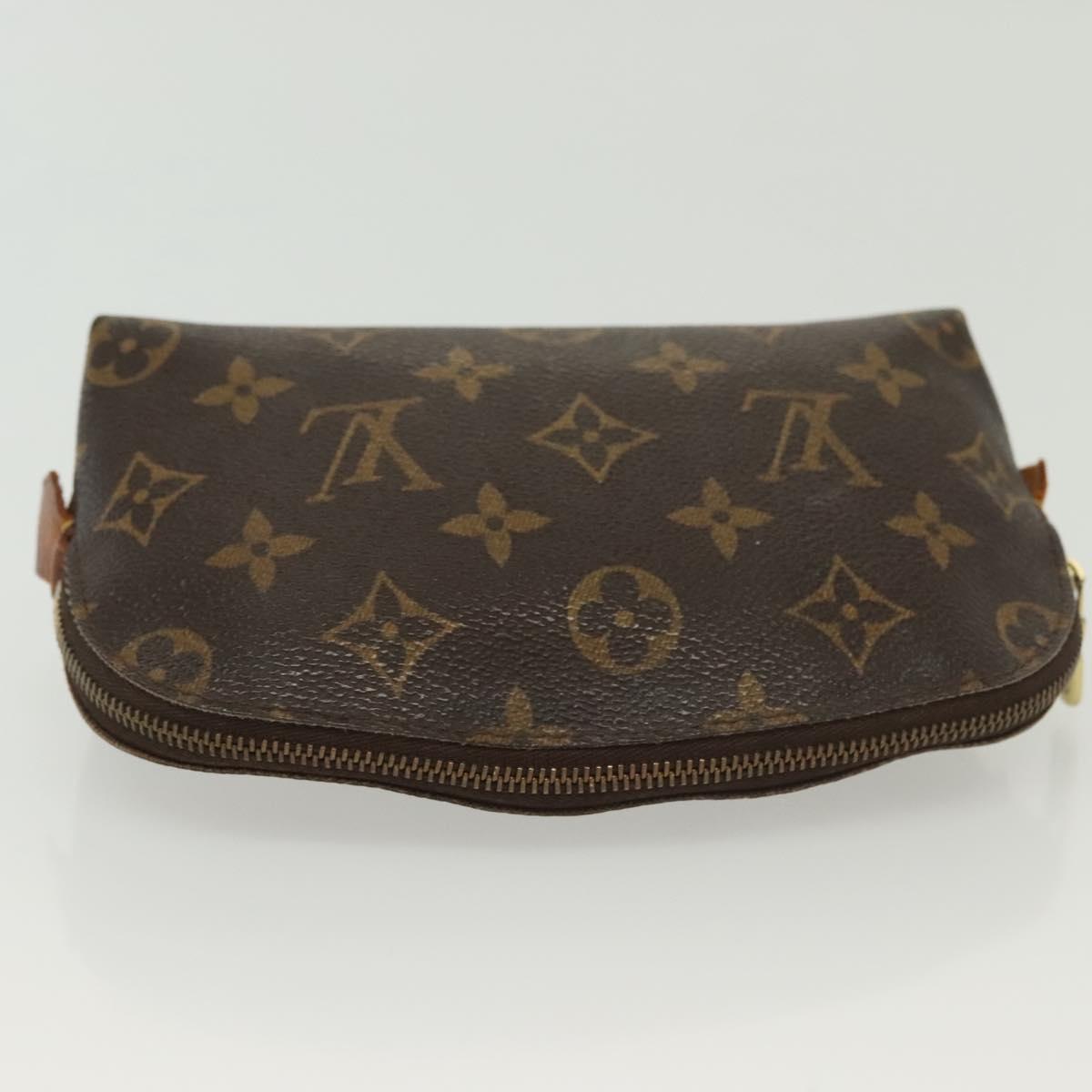LOUIS VUITTON Monogram Pochette Cosmetic PM Pouch M43998 LV Auth 136512