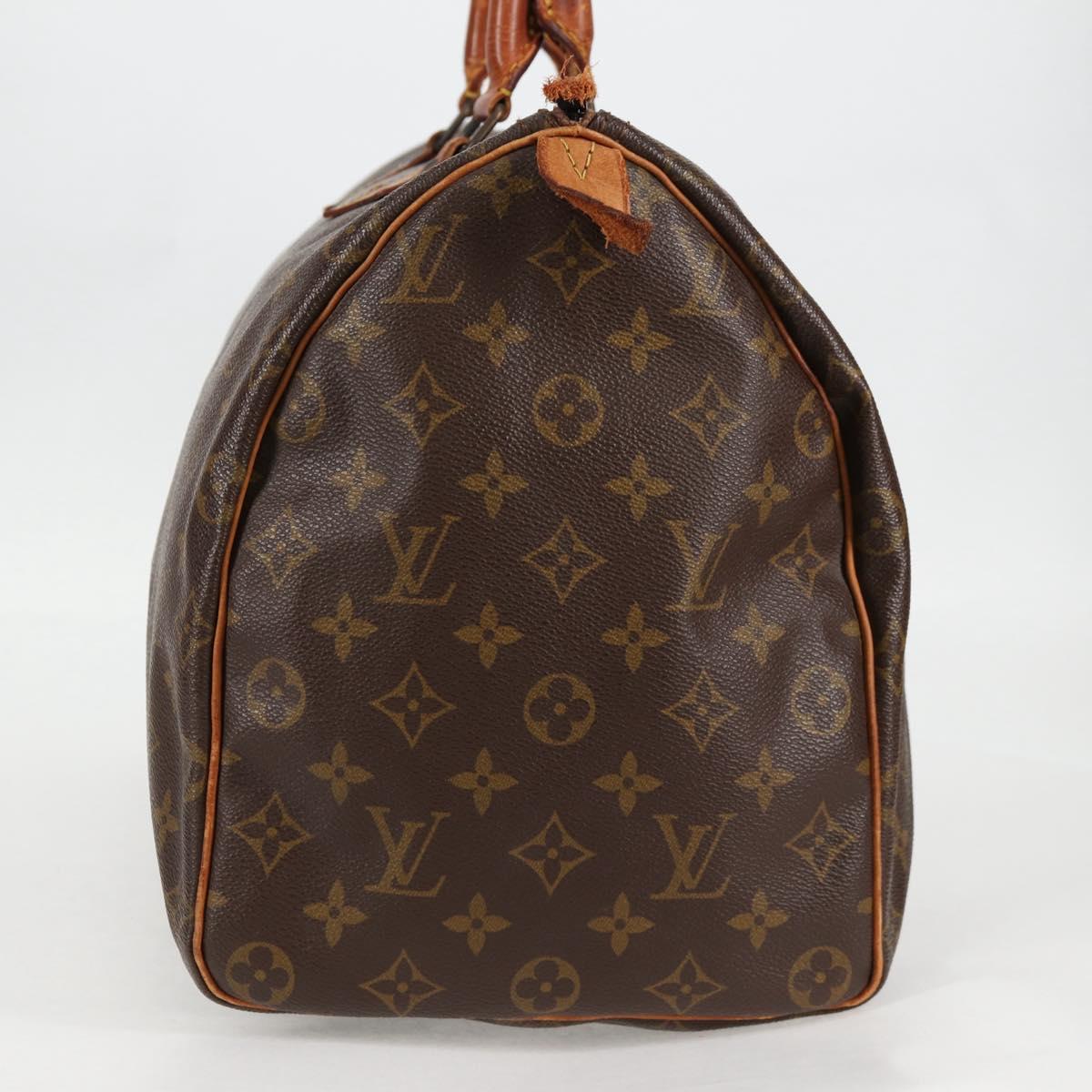 LOUIS VUITTON Monogram Speedy 40 Hand Bag M41522 LV Auth 136516