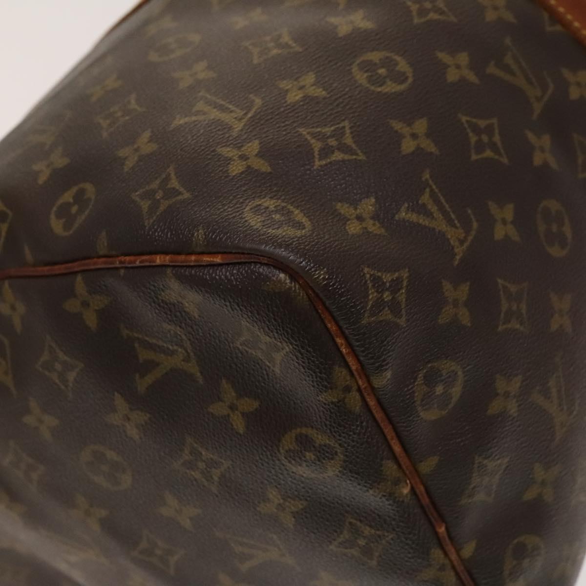 LOUIS VUITTON Monogram Keepall 50 Boston Bag M41426 LV Auth 136517
