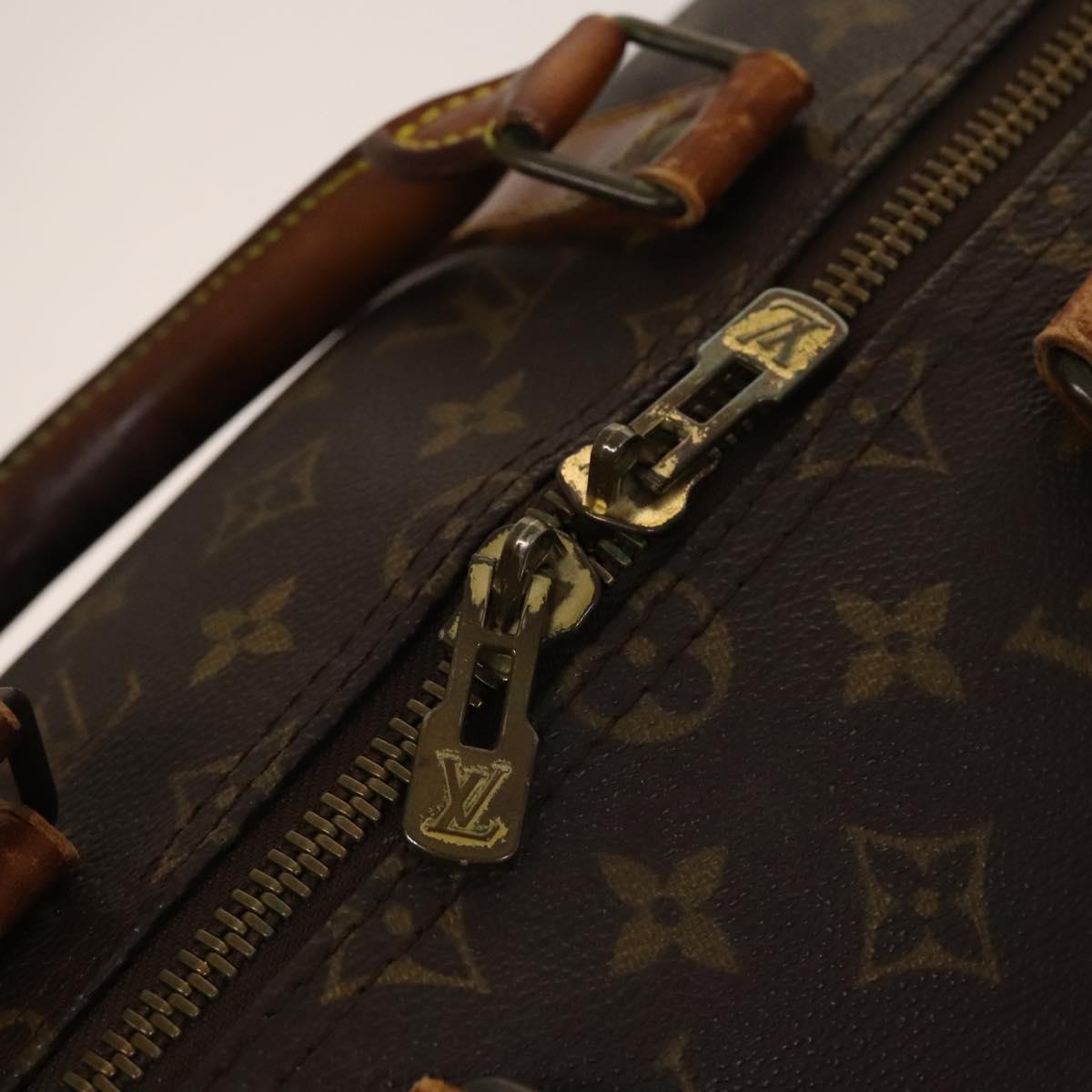 LOUIS VUITTON Monogram Keepall 50 Boston Bag M41426 LV Auth 136517
