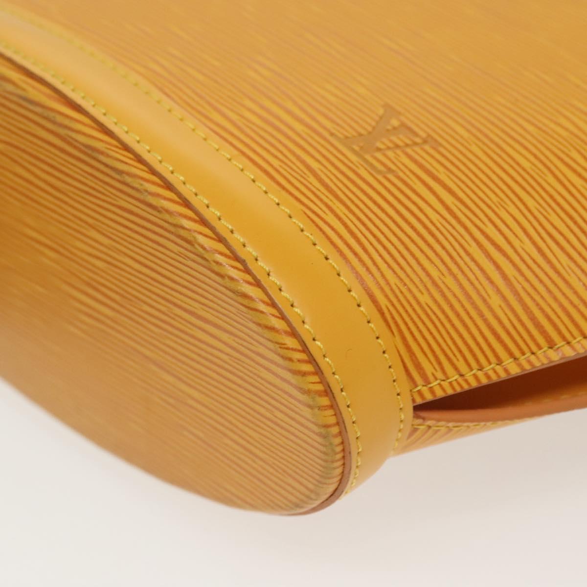 LOUIS VUITTON Epi Saint Jacques Poignees Long Bag Yellow M52339 LV Auth 136522