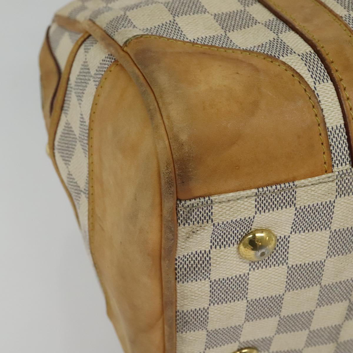 LOUIS VUITTON Damier Azur Berkeley Hand Bag N52001 LV Auth 136526