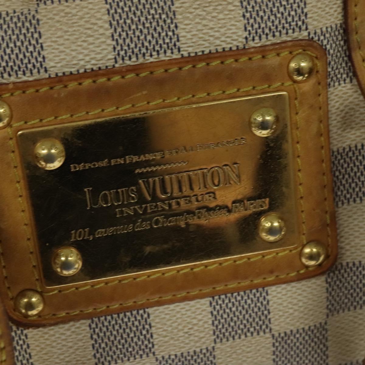 LOUIS VUITTON Damier Azur Berkeley Hand Bag N52001 LV Auth 136526